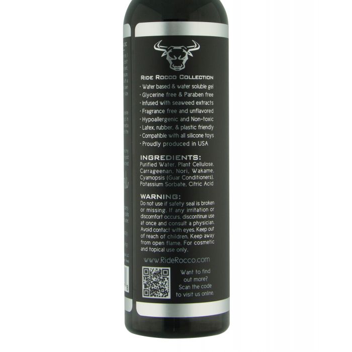 Ride Rocco Water Based Lubricant | 8 oz