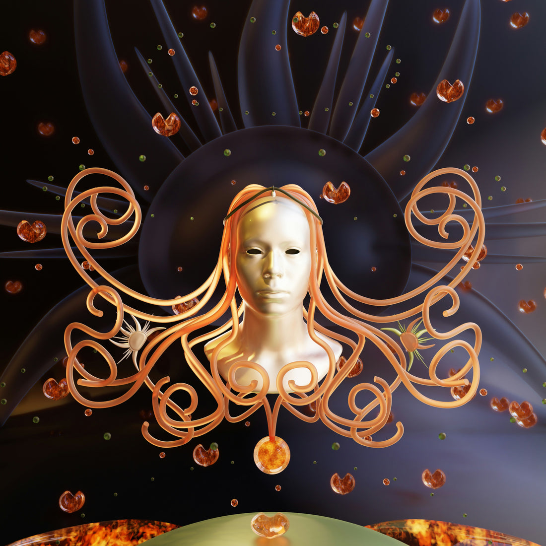a-digital-painting-of-a-womans-head-surrounded-by-bubbles-wmH0qzNGcwc