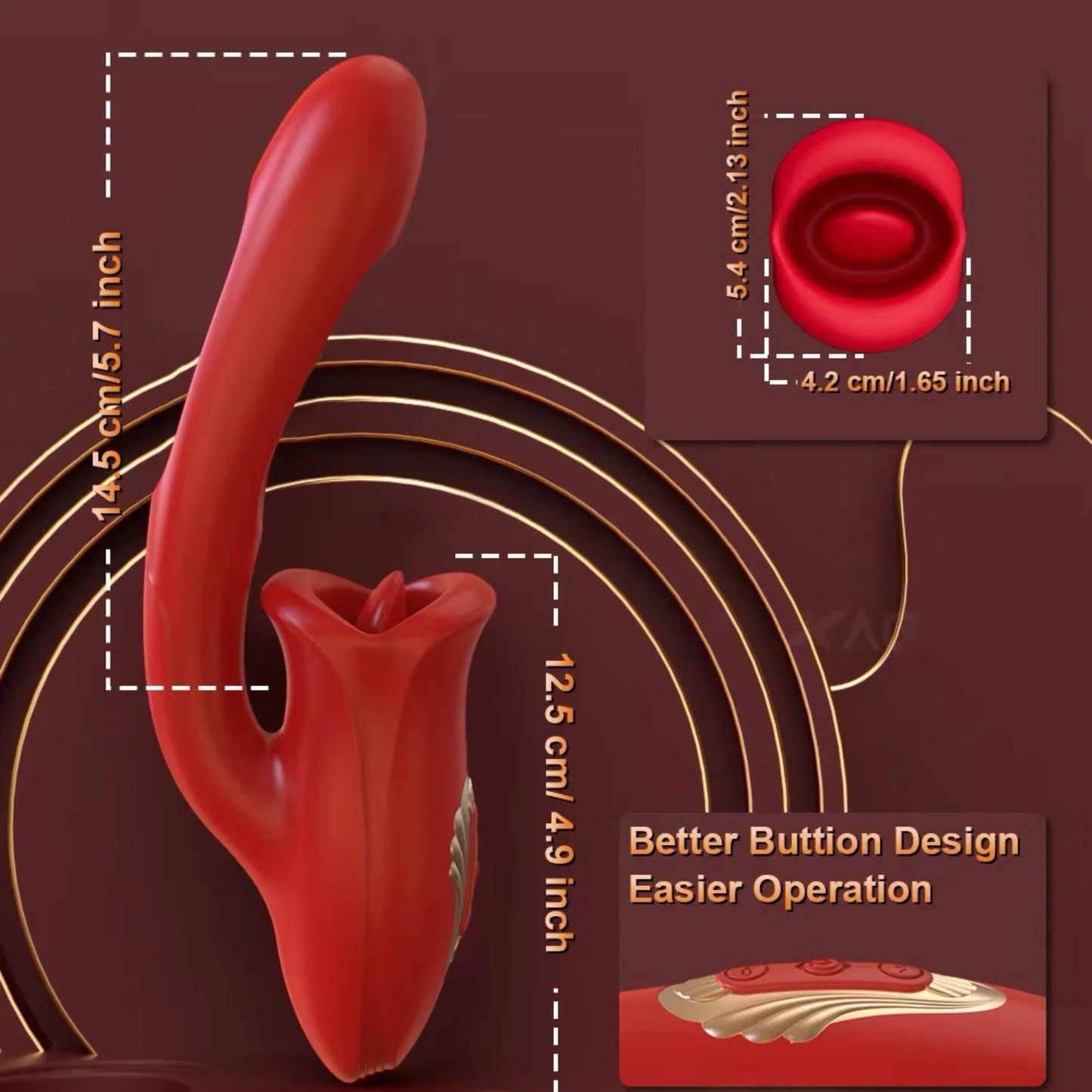 Lick Tapia|3-in-1 Vibrator