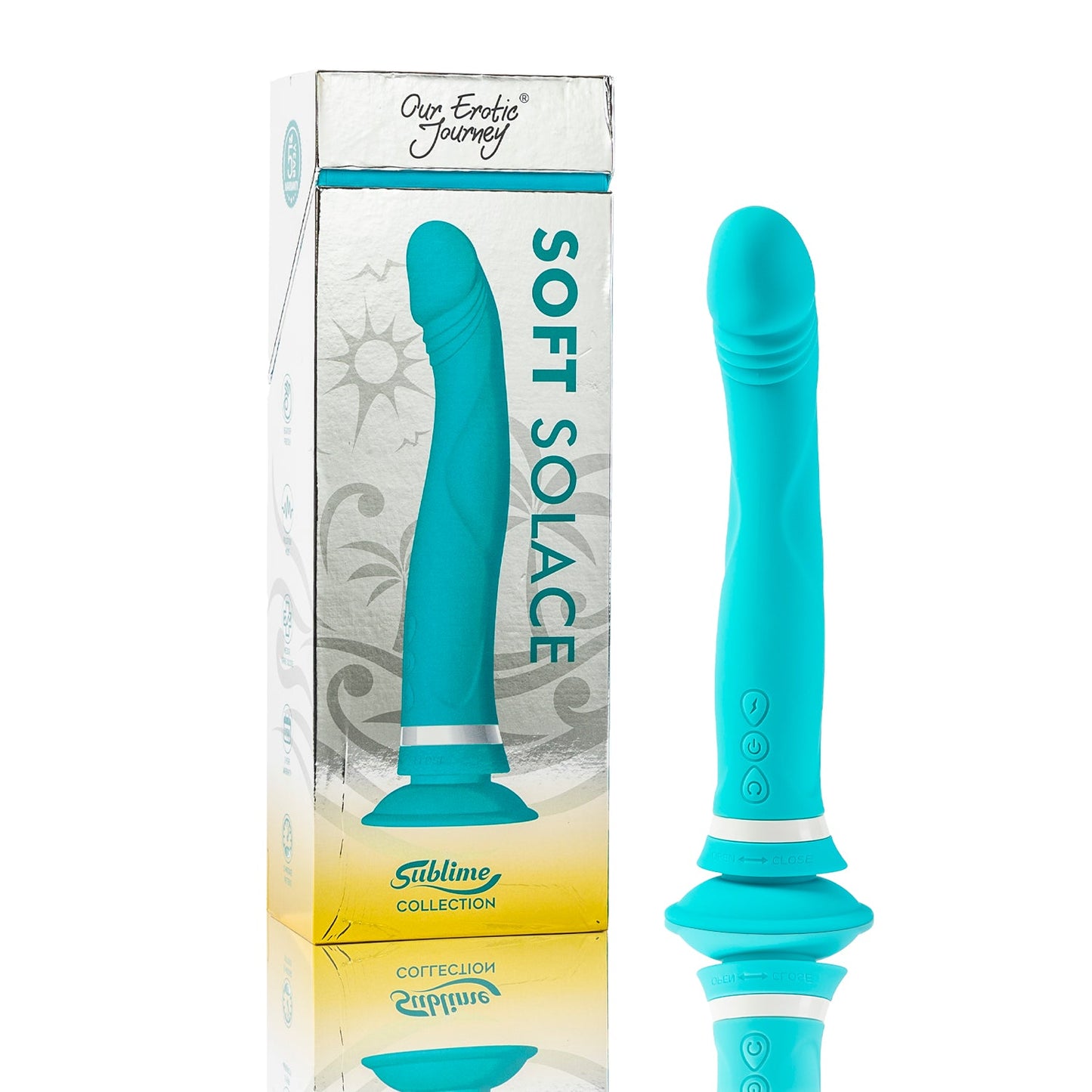 Soft Solace|Premium Dual Motor Strap On Dildo