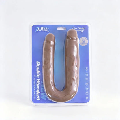 Double Standard| U Shape Double Ended Dildo