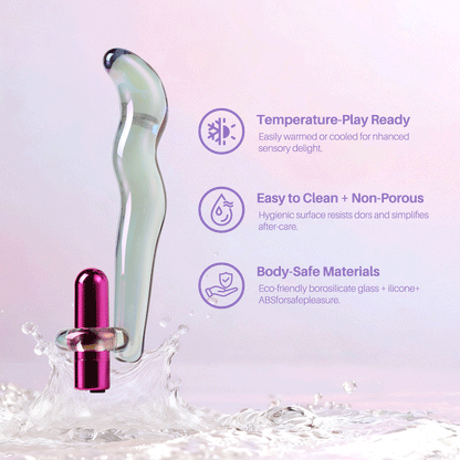 Twilight Glow |Eco-friendly Glass Vibrator