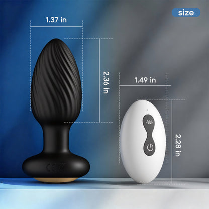 The Spin|Remote Controlled Rotating Butt Plug