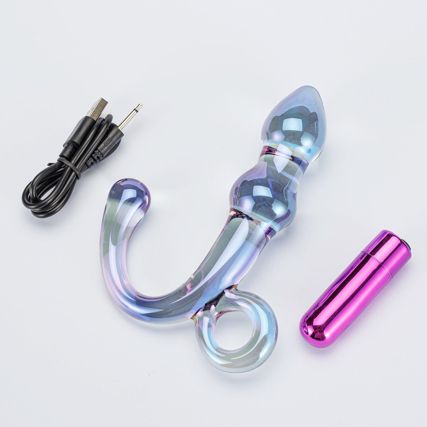 Orchid Pulse|Sweet Mercy Glass Dildo