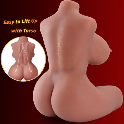 Yuri Suzuki | Svelte & Voluptuous Realistic 18.7Lb  Torso