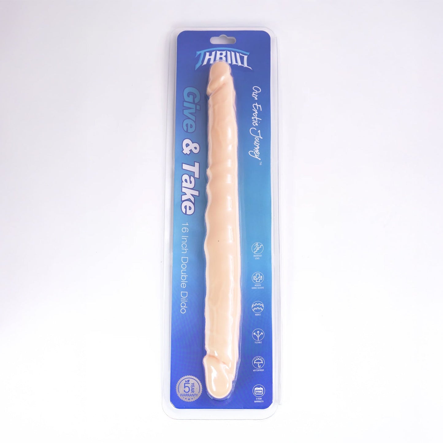 Give & Take|16 Inches Double Ended Dildo