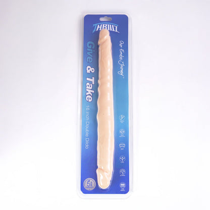 Give & Take|16 Inches Double Ended Dildo