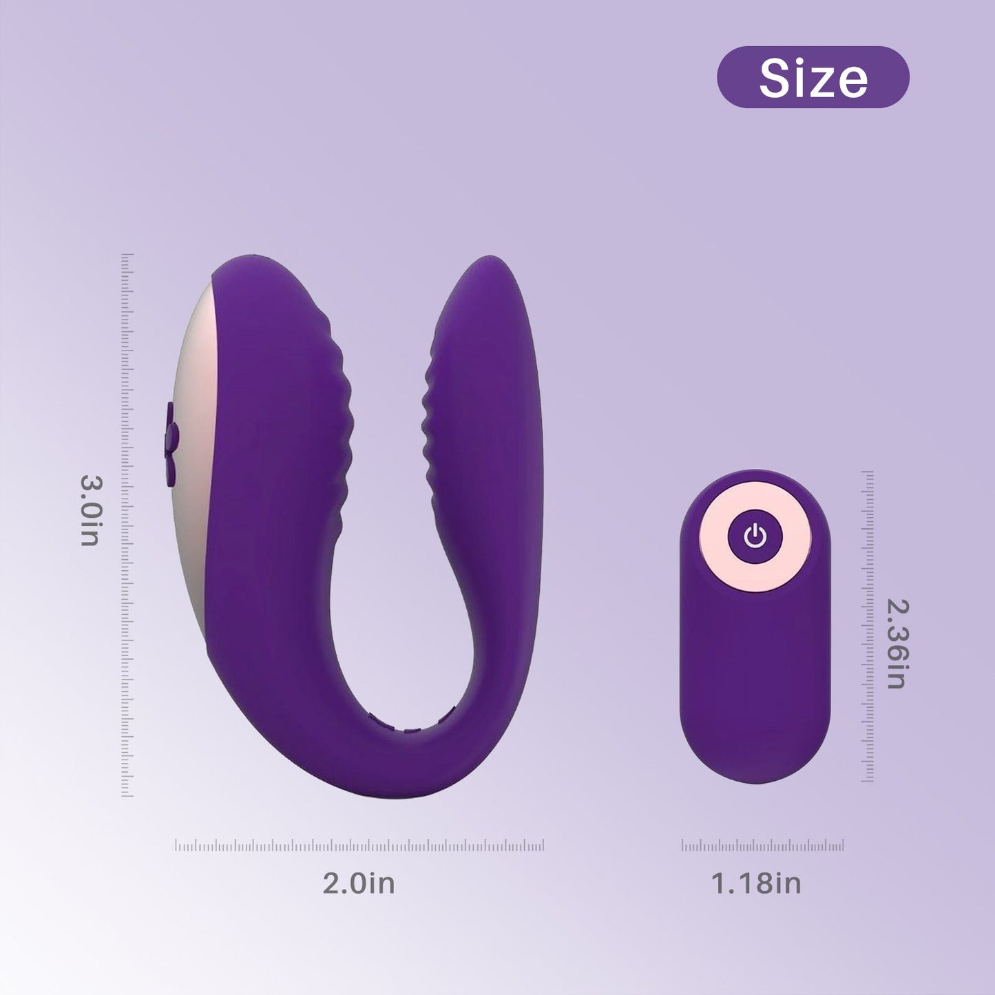 Sec Duo|Remote Controlled Couple Vibrator