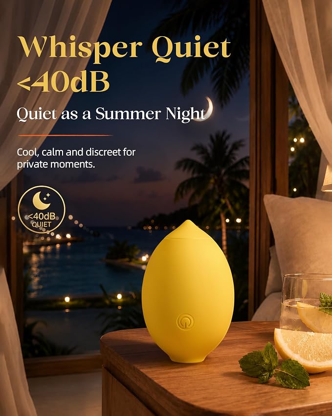 Lemon Air Pulse Clitoral Massager