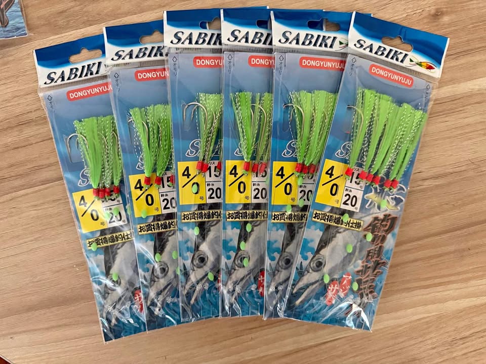 Premium Sabiki Fishing Rigs – Ultimate Bonito & Inshore Saltwater Catching Setup