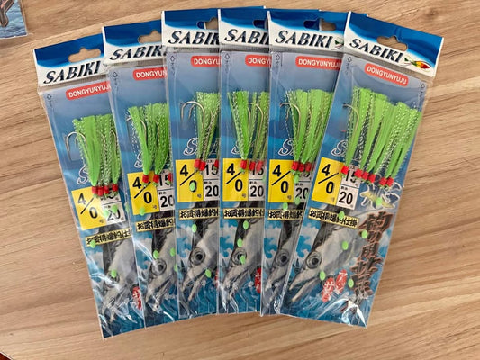 Premium Sabiki Fishing Rigs – Ultimate Bonito & Inshore Saltwater Catching Setup