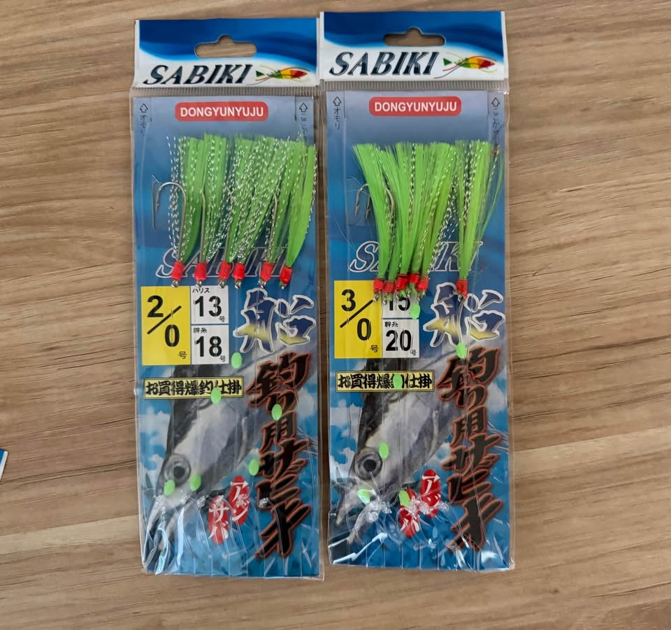 Premium Sabiki Fishing Rigs – Ultimate Bonito & Inshore Saltwater Catching Setup