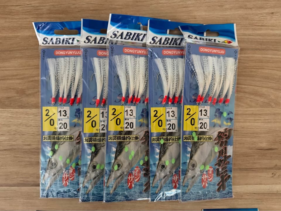 Premium Sabiki Fishing Rigs – Ultimate Bonito & Inshore Saltwater Catching Setup