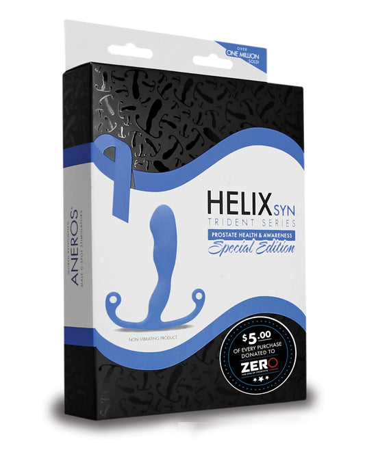 Aneros Special Edition Helix Syn Trident Series Prostate Stimulator - Blue1