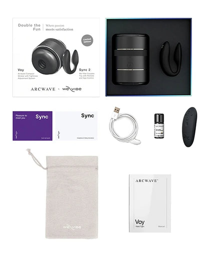 Arcwave Voy / We-Vibe Sync 2 Double the Fun Pair - Black1