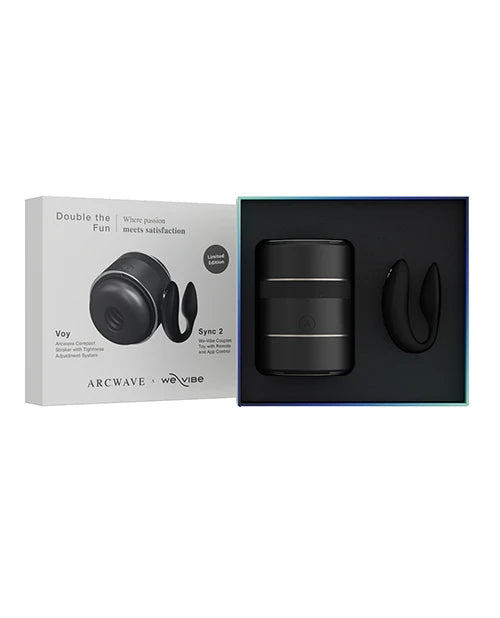 Arcwave Voy / We-Vibe Sync 2 Double the Fun Pair - Black2
