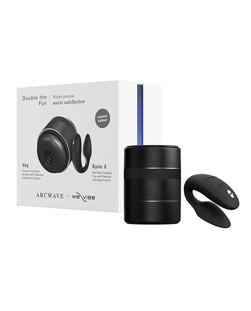 Arcwave Voy / We-Vibe Sync 2 Double the Fun Pair - Black4