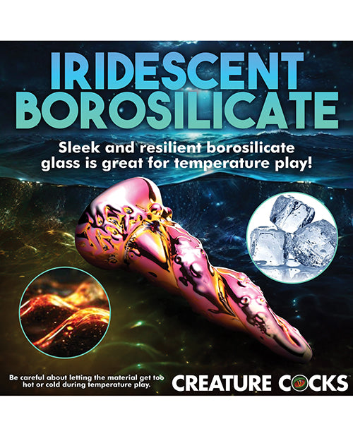 Creature Cocks Enchantress Rainbow Glass Dildo | Kraken Tentacle Toy