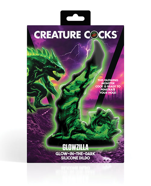 Creature Cocks Glowzilla Silicone Tentacle Dildo |Glow in the Dark