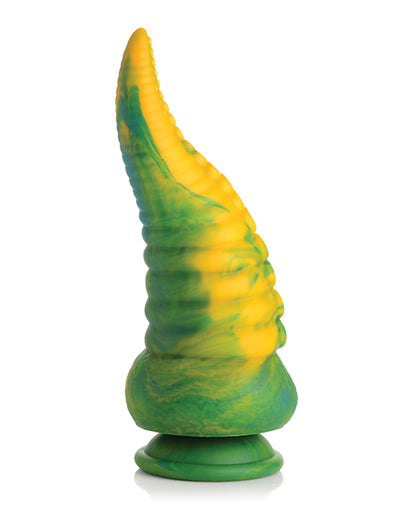 Creature Cocks Monstropus Tentacle Dildo | Green/Yellow Silicone