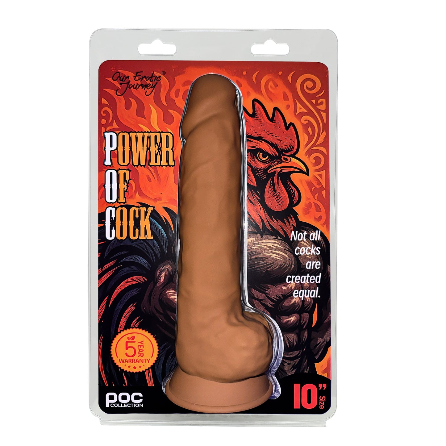 Power of Cock #1|10 inches Realistic Dildo -