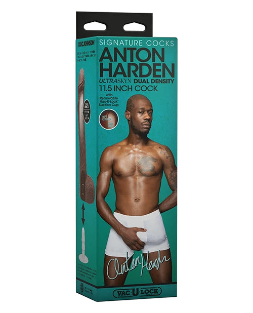 Signature Cocks ULTRASKYN 11" Cock w/Removable Vac-U-Lock Suction Cup - Anton Harden2