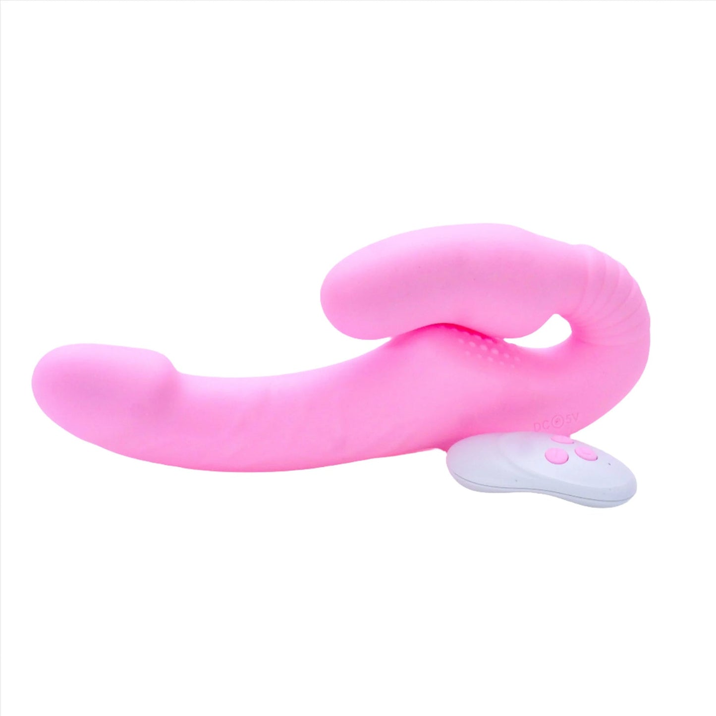 Togetherness|Remote Triple-Motors Strapless Dildo