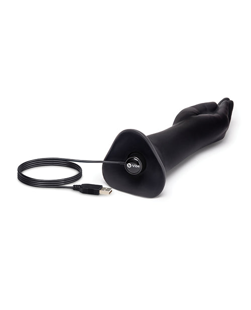 The Arm Sex Toy|b-Vibe 10.5 Inch Vibrating Silicone Hand Fisting Dildo with Suction Base