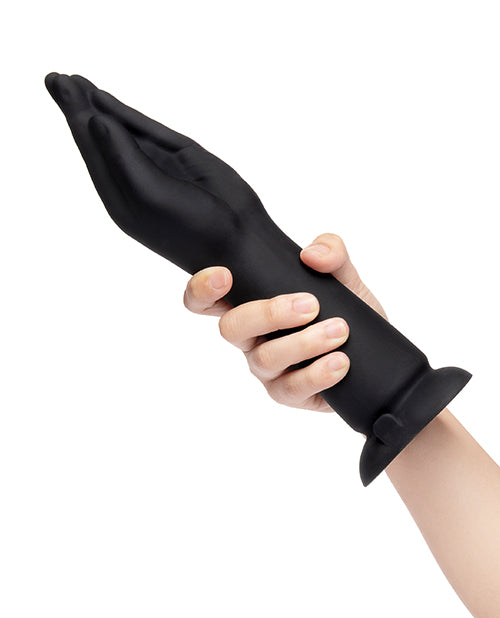 The Arm Sex Toy|b-Vibe 10.5 Inch Vibrating Silicone Hand Fisting Dildo with Suction Base