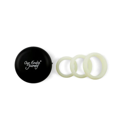 Go Glow| Premium Cock Rings-3 Sizes Set