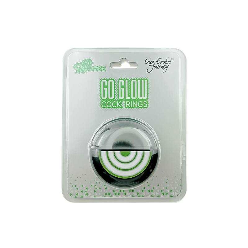 Go Glow| Premium Cock Rings-3 Sizes Set